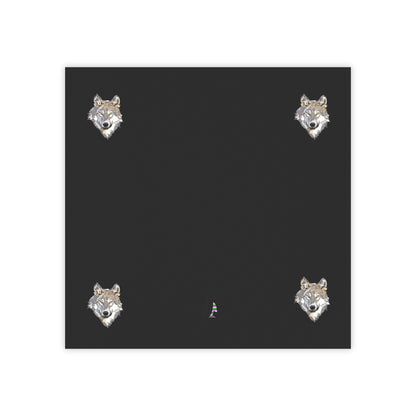 Post-it® Note Pads: Wolves Black