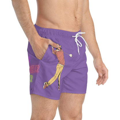 Swim Trunks: Golf Lite Purple