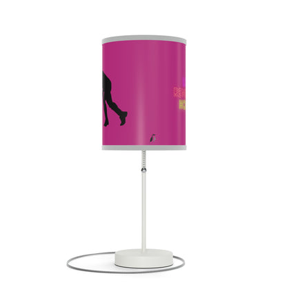 Lamp on a Stand, US|CA plug: Hockey Pink