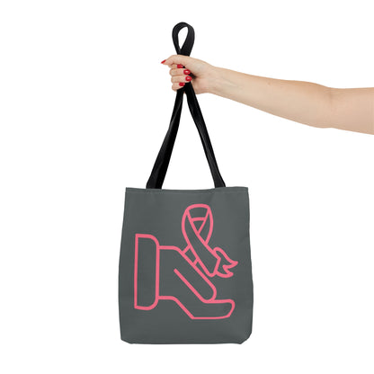 Tote Bag: Fight Cancer Dark Grey