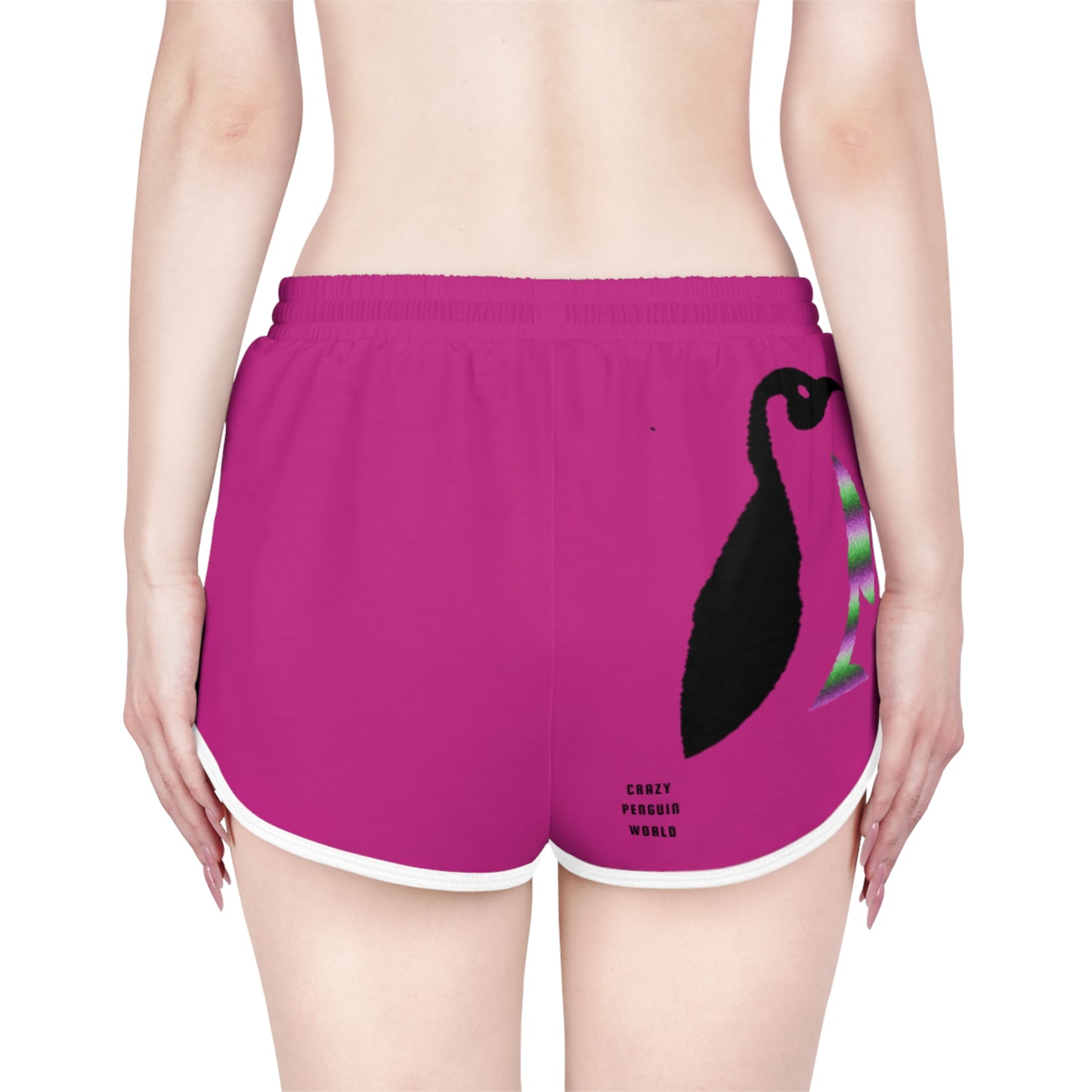 Women's Relaxed Shorts: Lost Remember Honor Pink