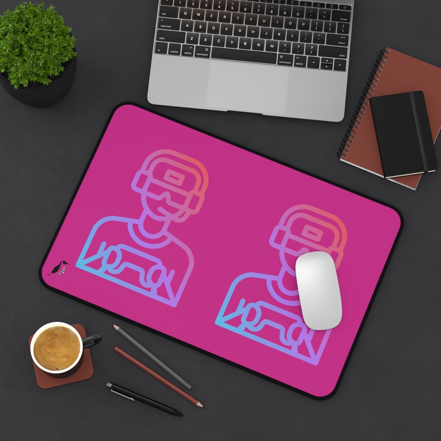 Desk Mat: Gaming Pink