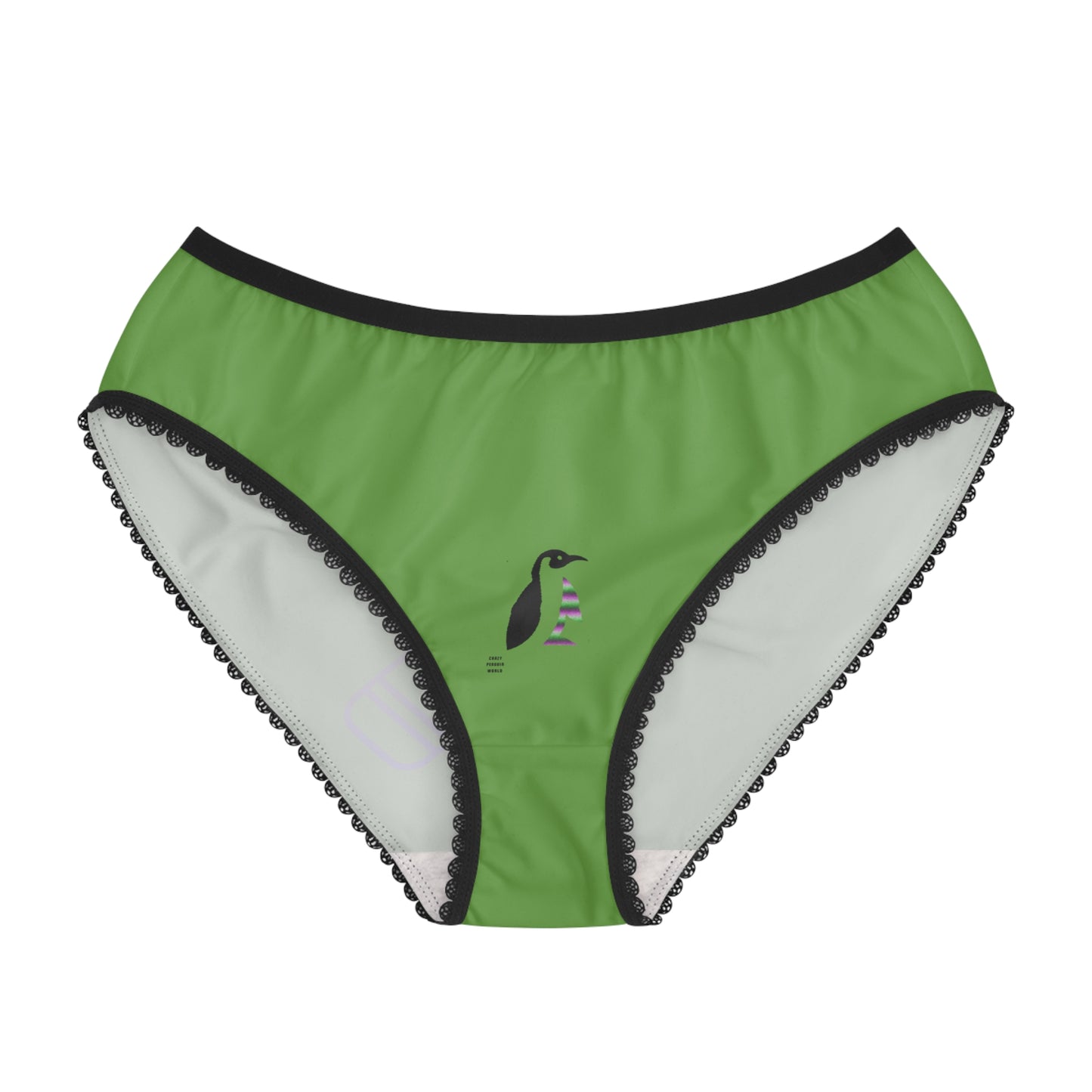 Women's Briefs: Music Green