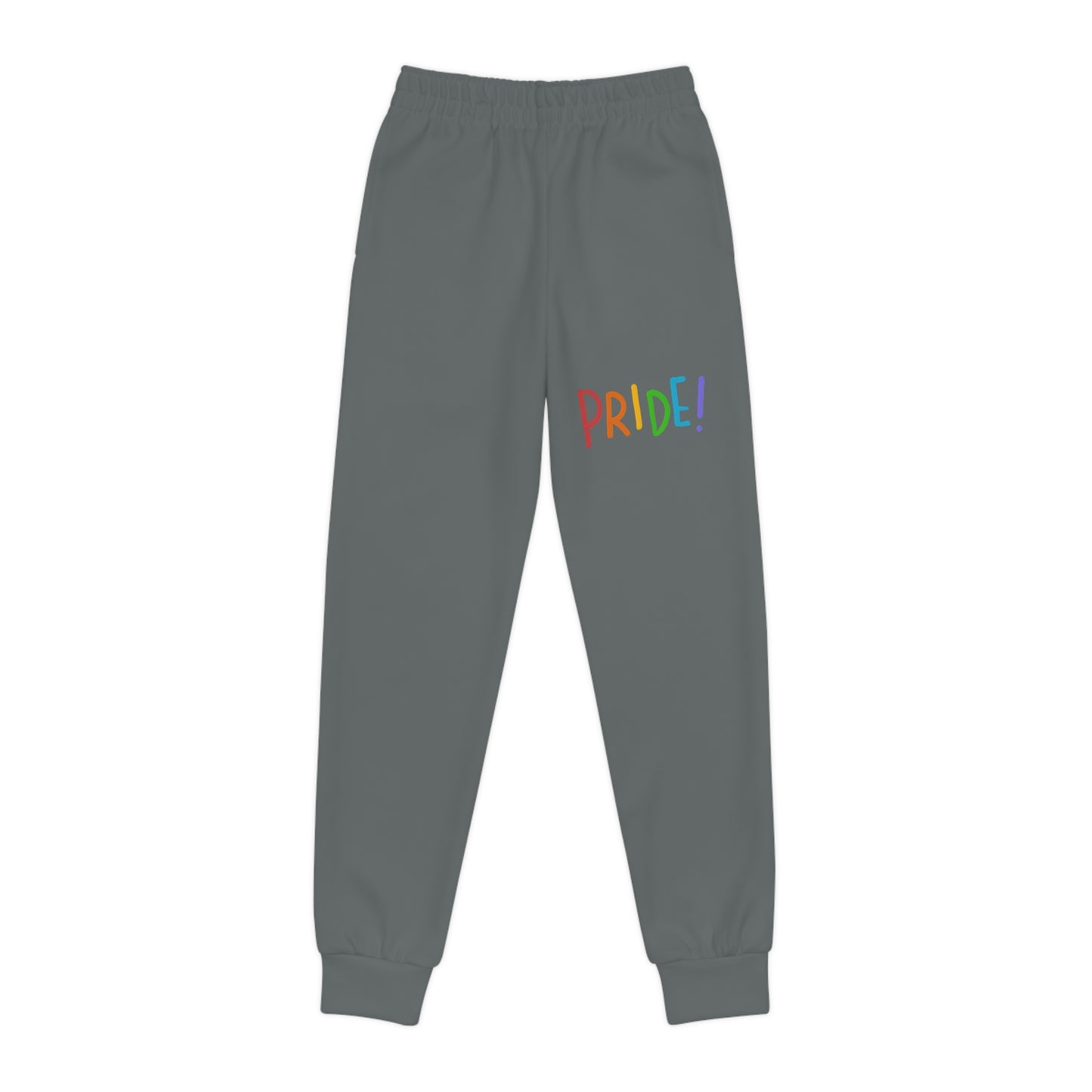 Youth Joggers: LGBTQ Pride Dark Grey