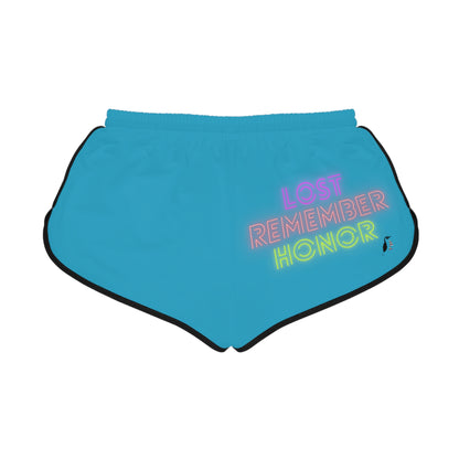 Women's Relaxed Shorts: Volleyball Turquoise