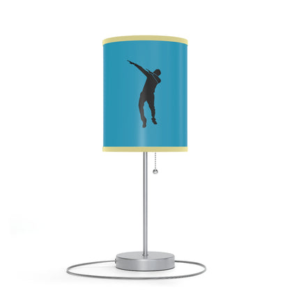 Lamp on a Stand, US|CA plug: Dance Turquoise