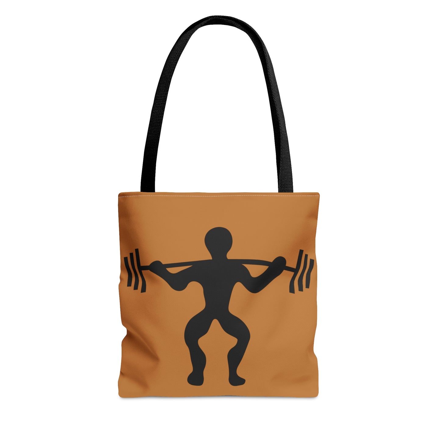 Tote Bag: Weightlifting Lite Brown