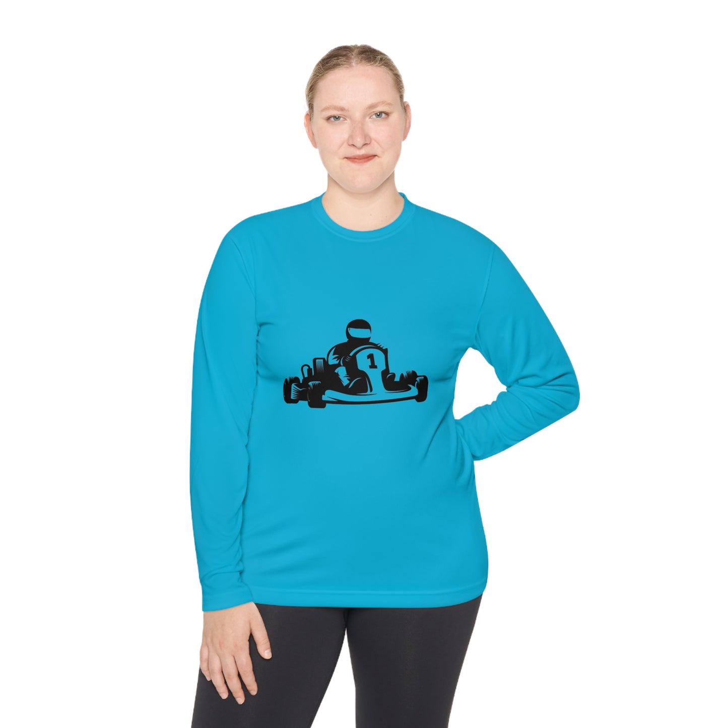 Lightweight Long Sleeve Tee: Racing #2