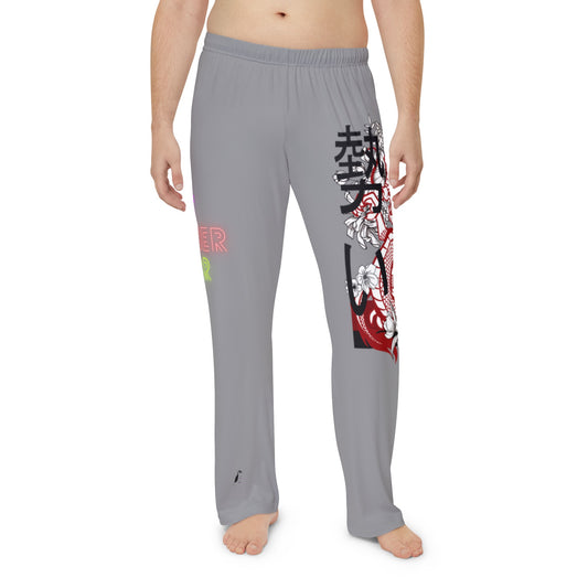 Men's Pajama Pants: Dragons Grey