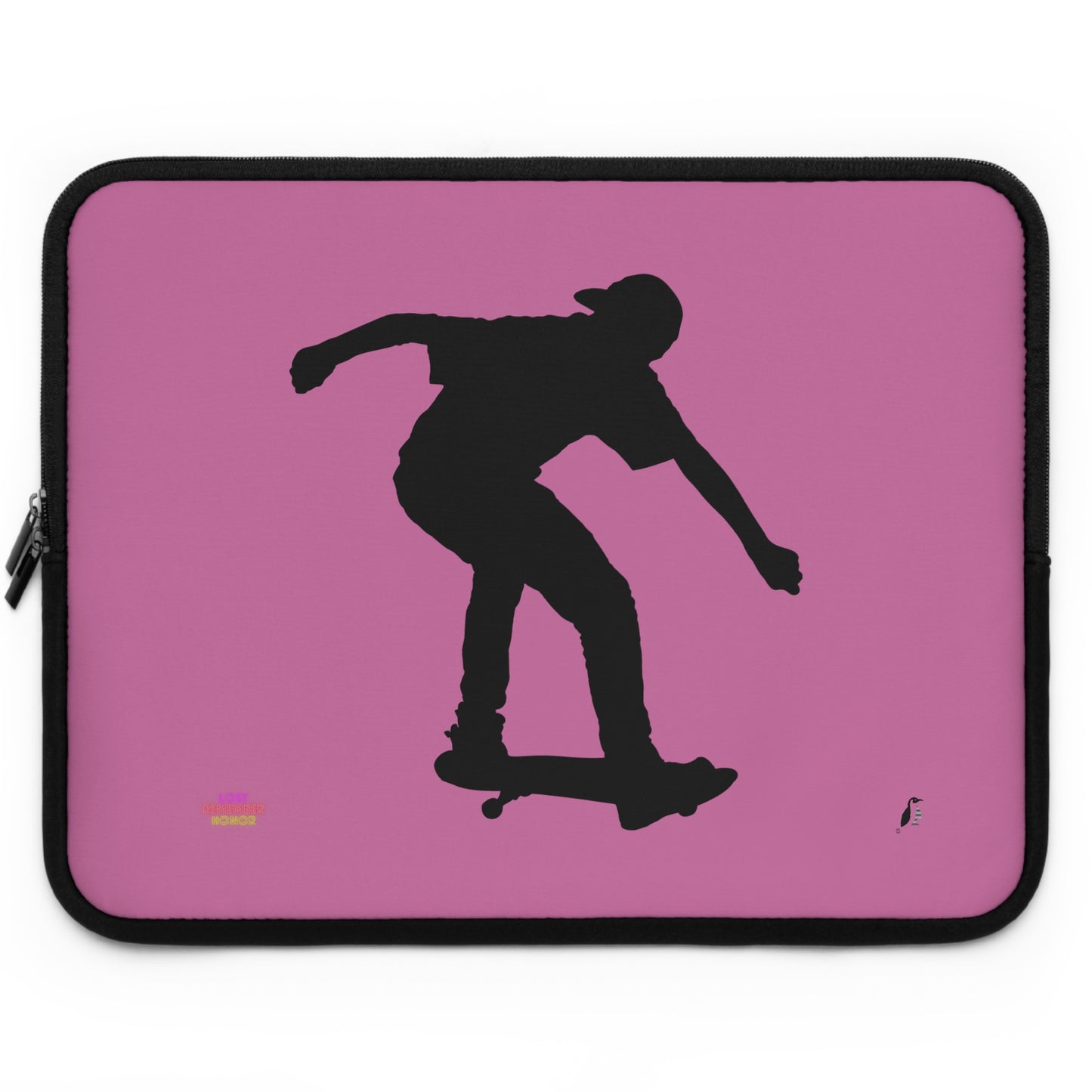 Laptop Sleeve: Skateboarding Lite Pink