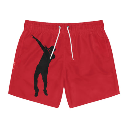 Swim Trunks: Dance Dark Red