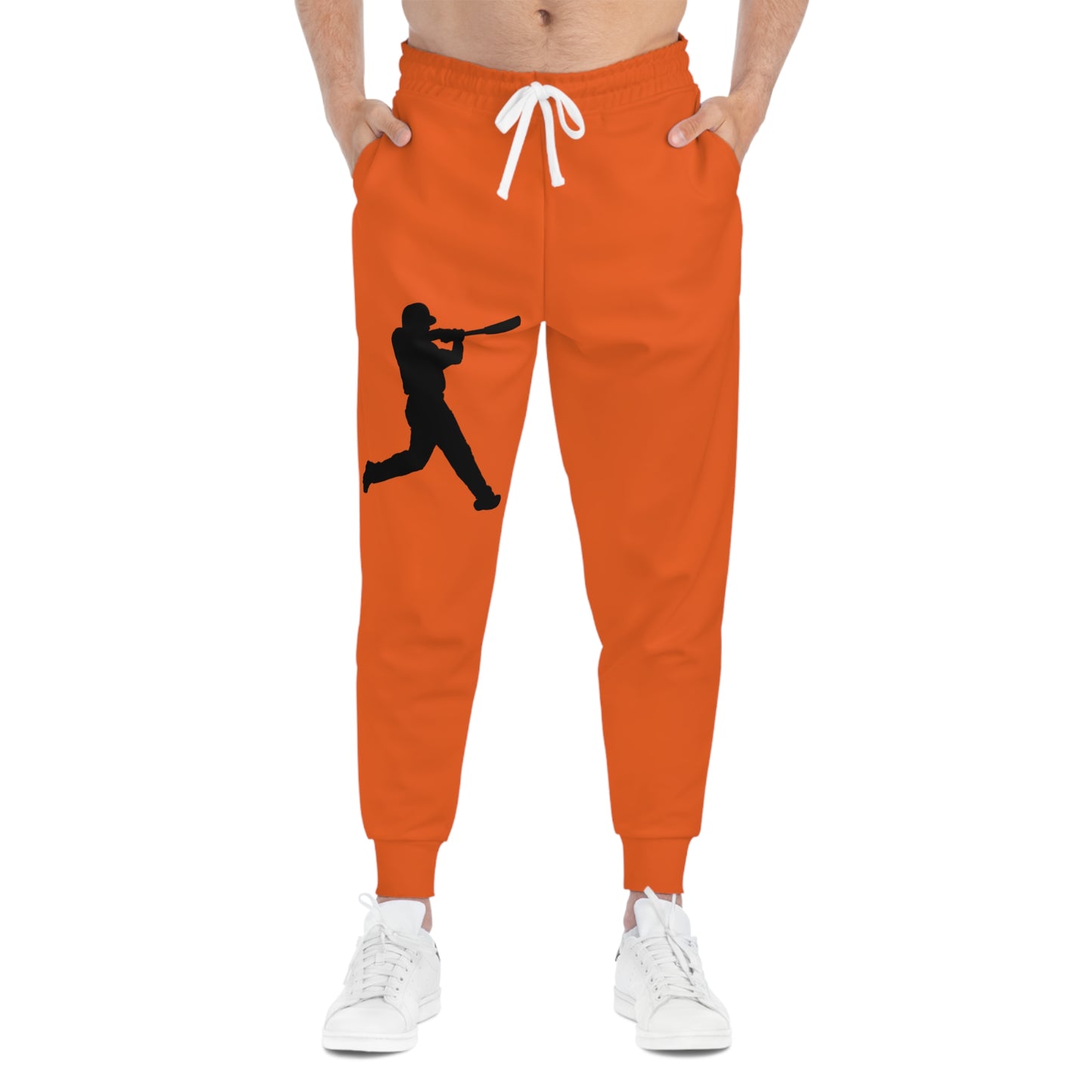 Athletic Joggers: Baseball Orange