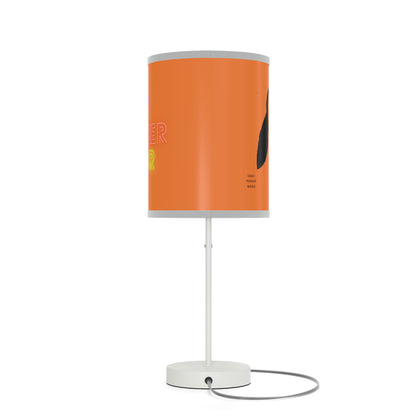 Lamp on a Stand, US|CA plug: Crazy Penguin World Logo Crusta