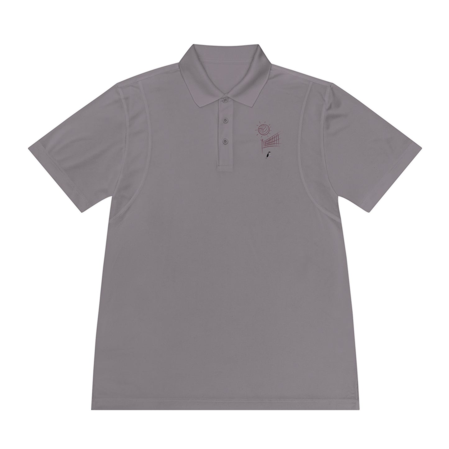 Men's Sport Polo Shirt: Volleyball #1