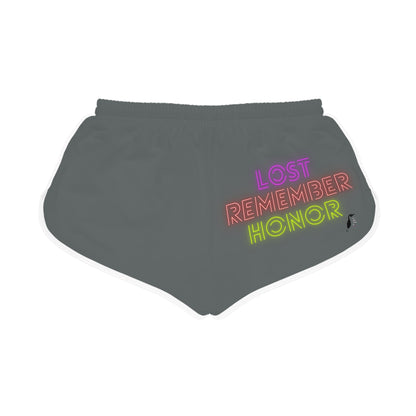 Women's Relaxed Shorts: Gaming Dark Grey