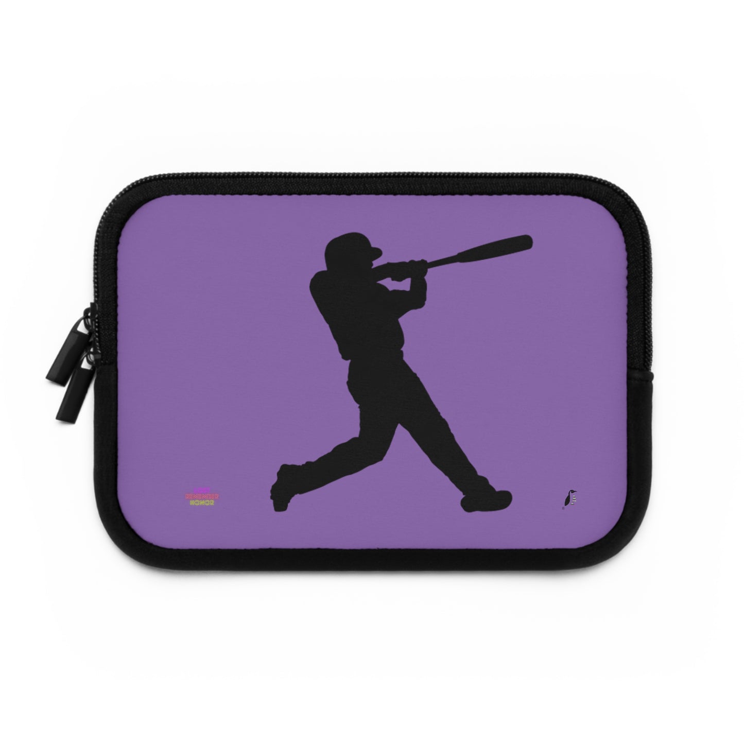 Laptop Sleeve: Baseball Lite Purple