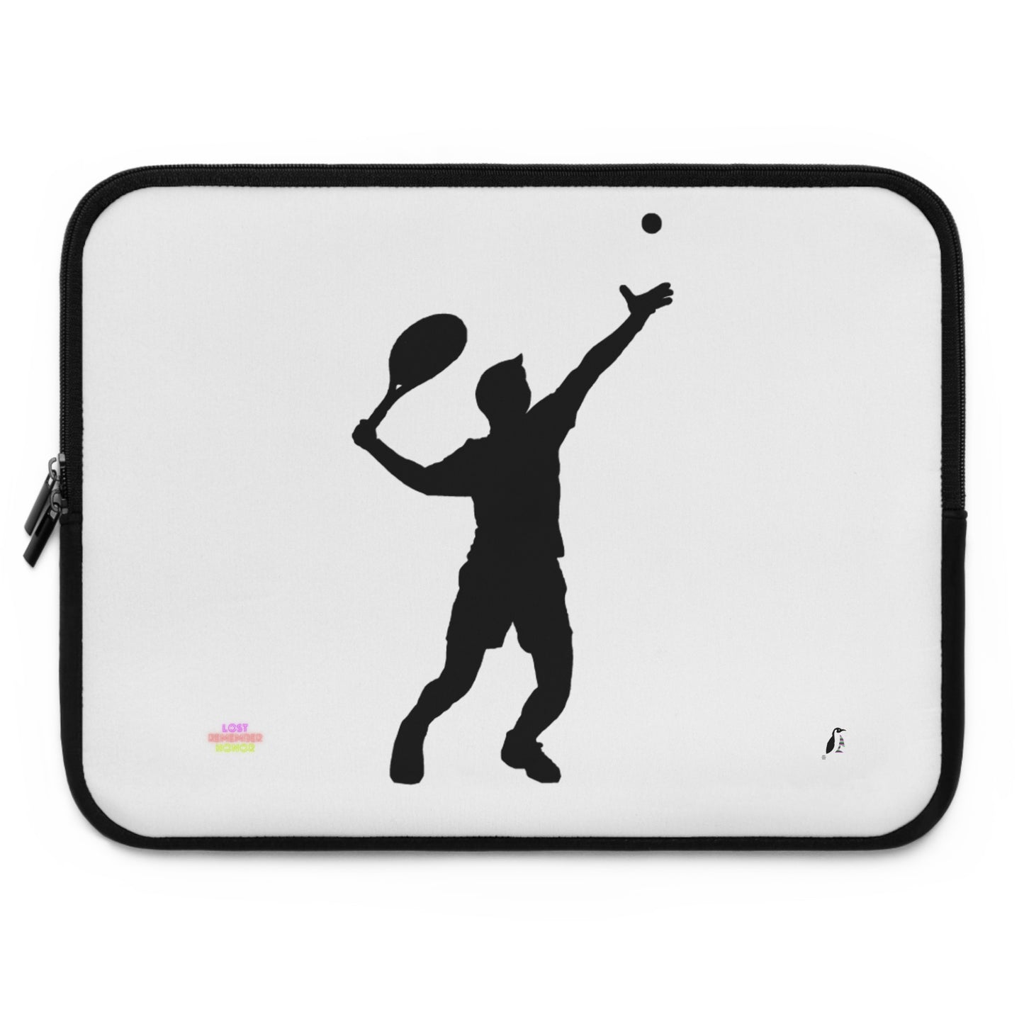 Laptop Sleeve: Tennis White