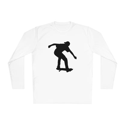 Magaan na Long Sleeve Tee: Skateboarding #1 