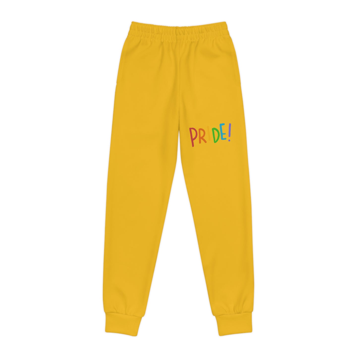 Youth Joggers: LGBTQ Pride Yellow