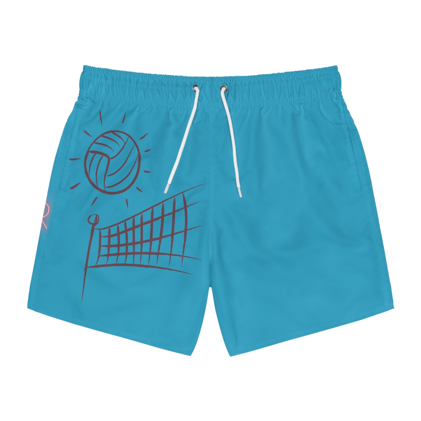 Swim Trunks: Volleyball Turquoise