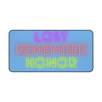 Desk Mat: Lost Remember Honor Lite Blue