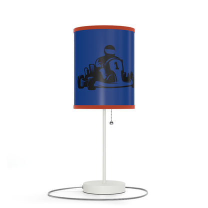 Lamp on a Stand, US|CA plug: Racing Dark Blue