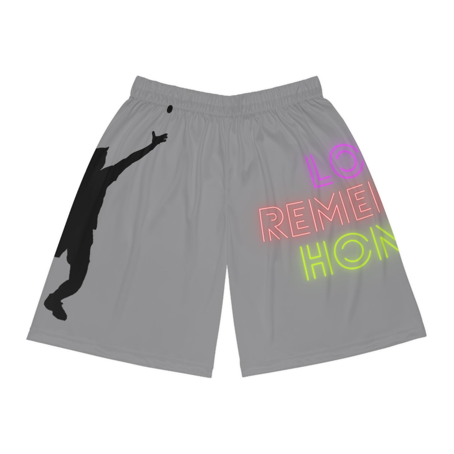 Basketball Shorts: Tennis Grey