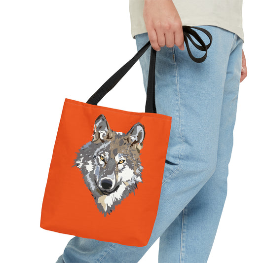 Tote Bag: Wolves Orange