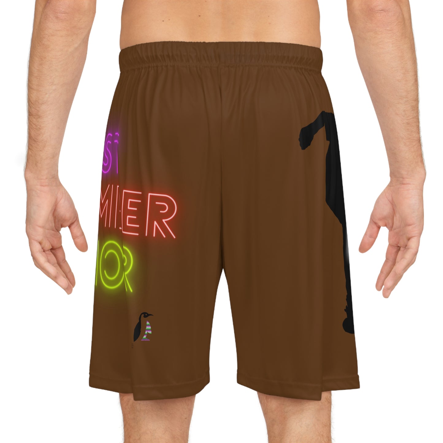 Basketball Shorts: Skateboarding Brown