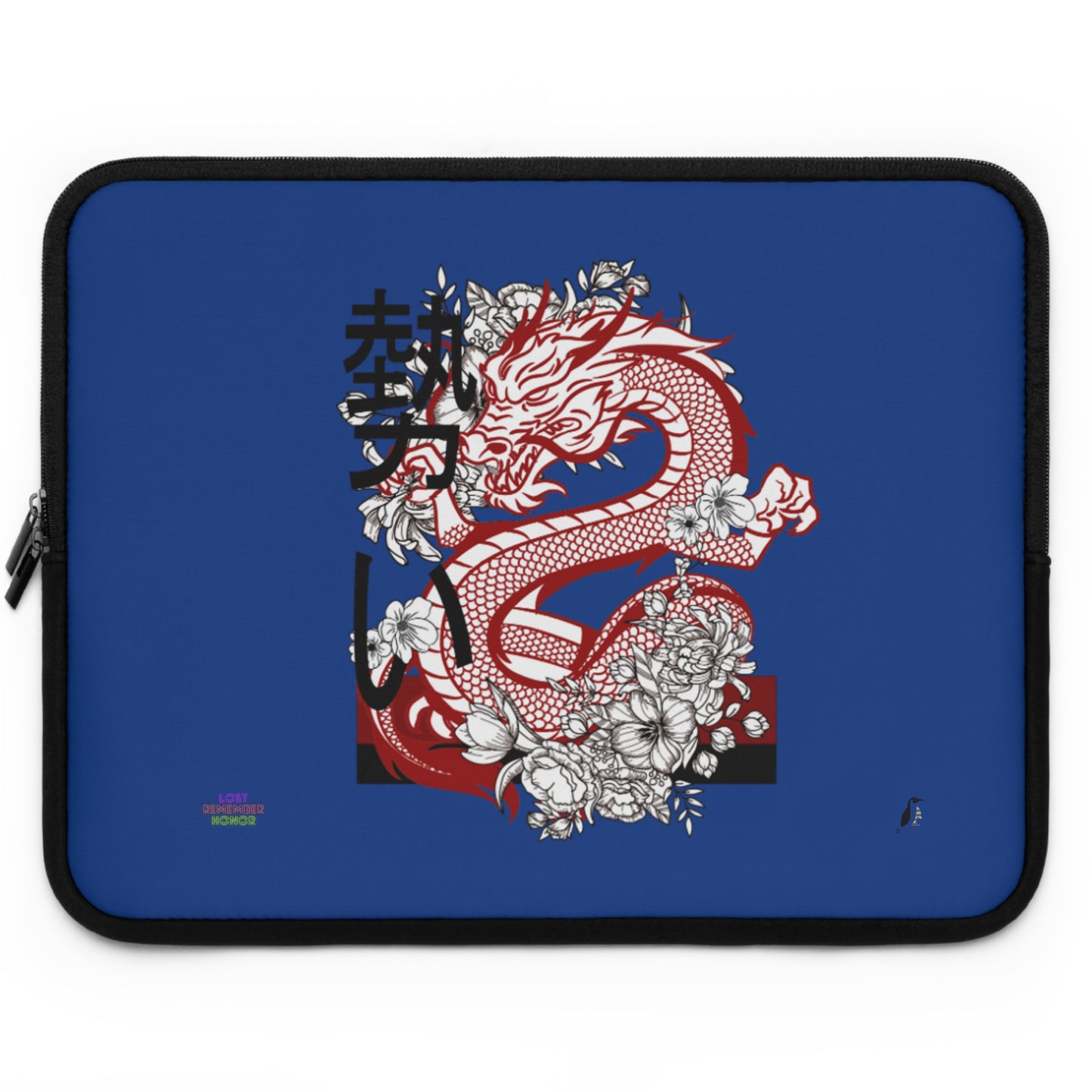 Laptop Sleeve: Dragons Dark Blue