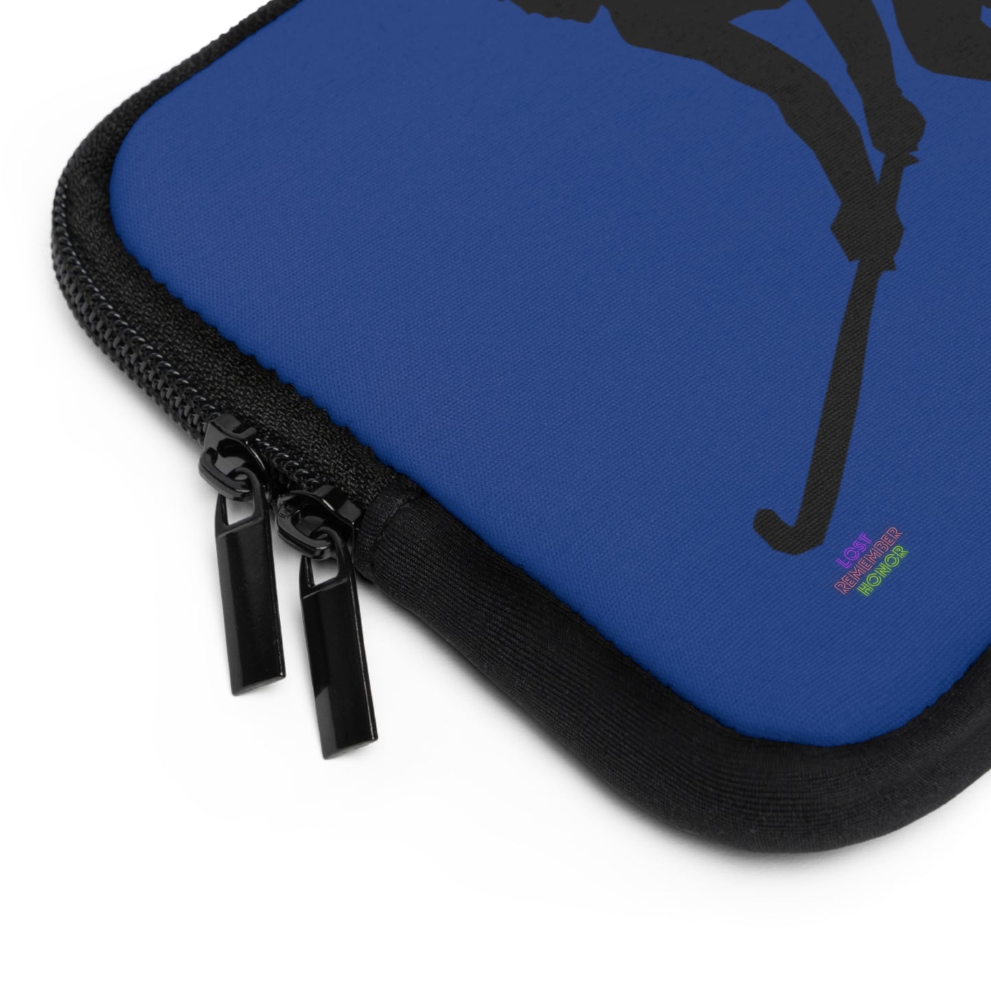 Laptop Sleeve: Hockey Dark Blue