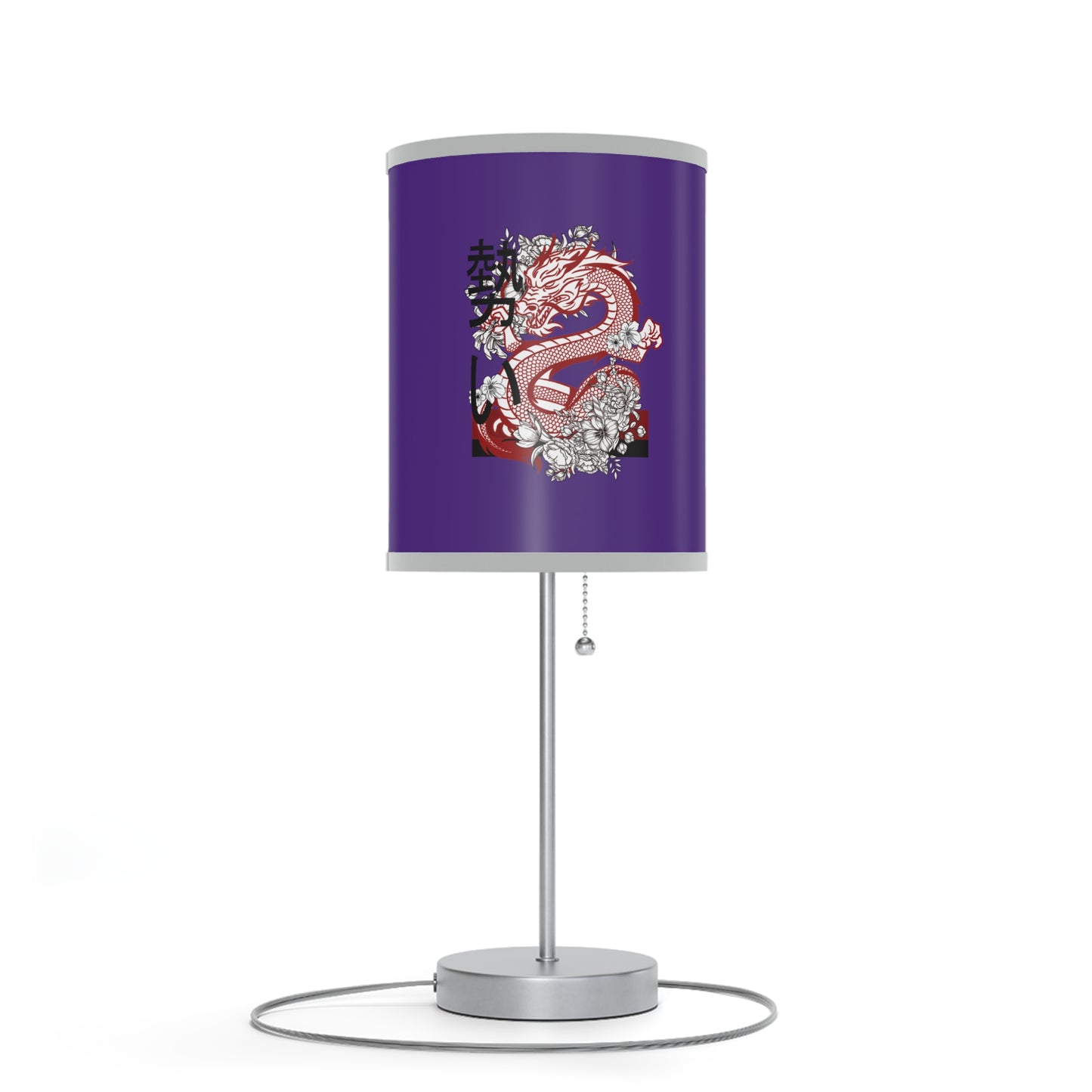 Lamp on a Stand, US|CA plug: Dragons Purple