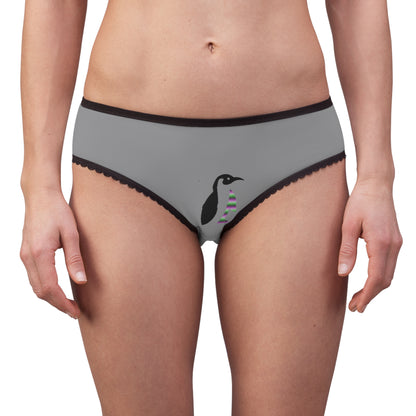 Women's Briefs: Hockey Grey