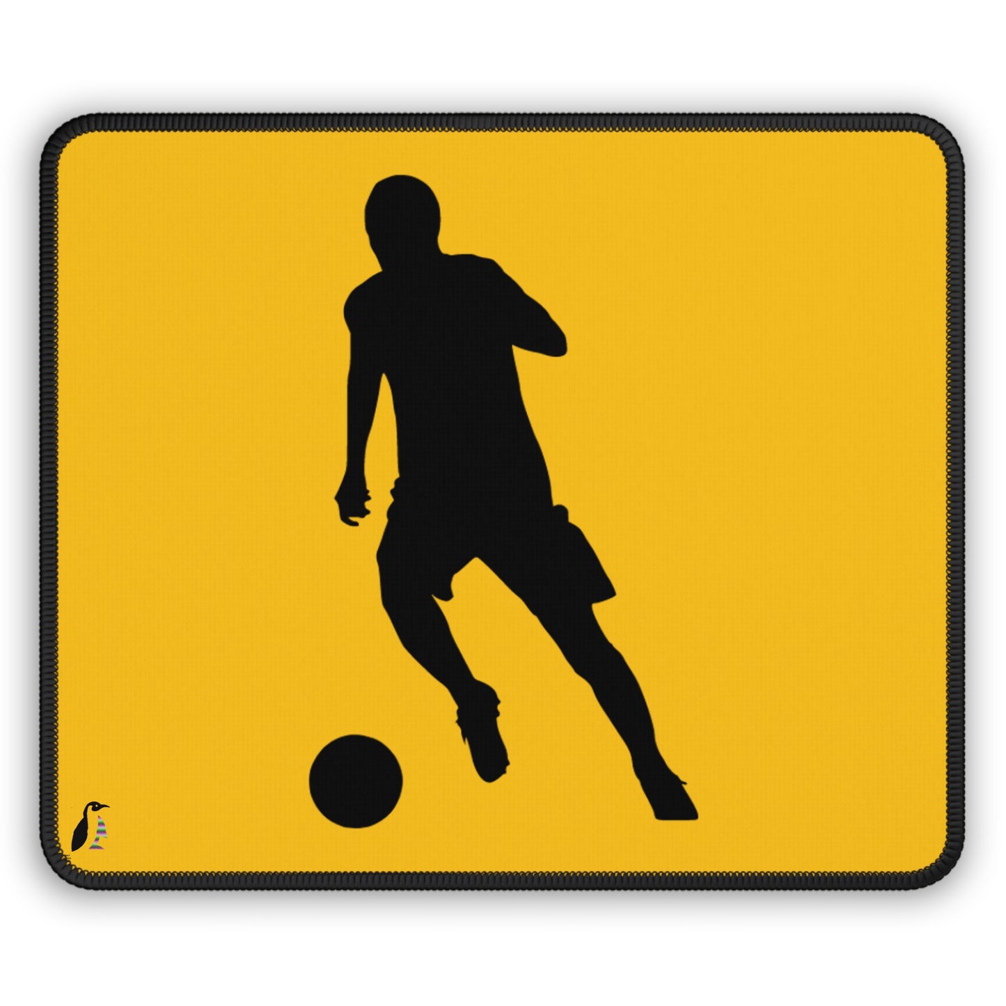 Gaming Mouse Pad: Soccer Yellow