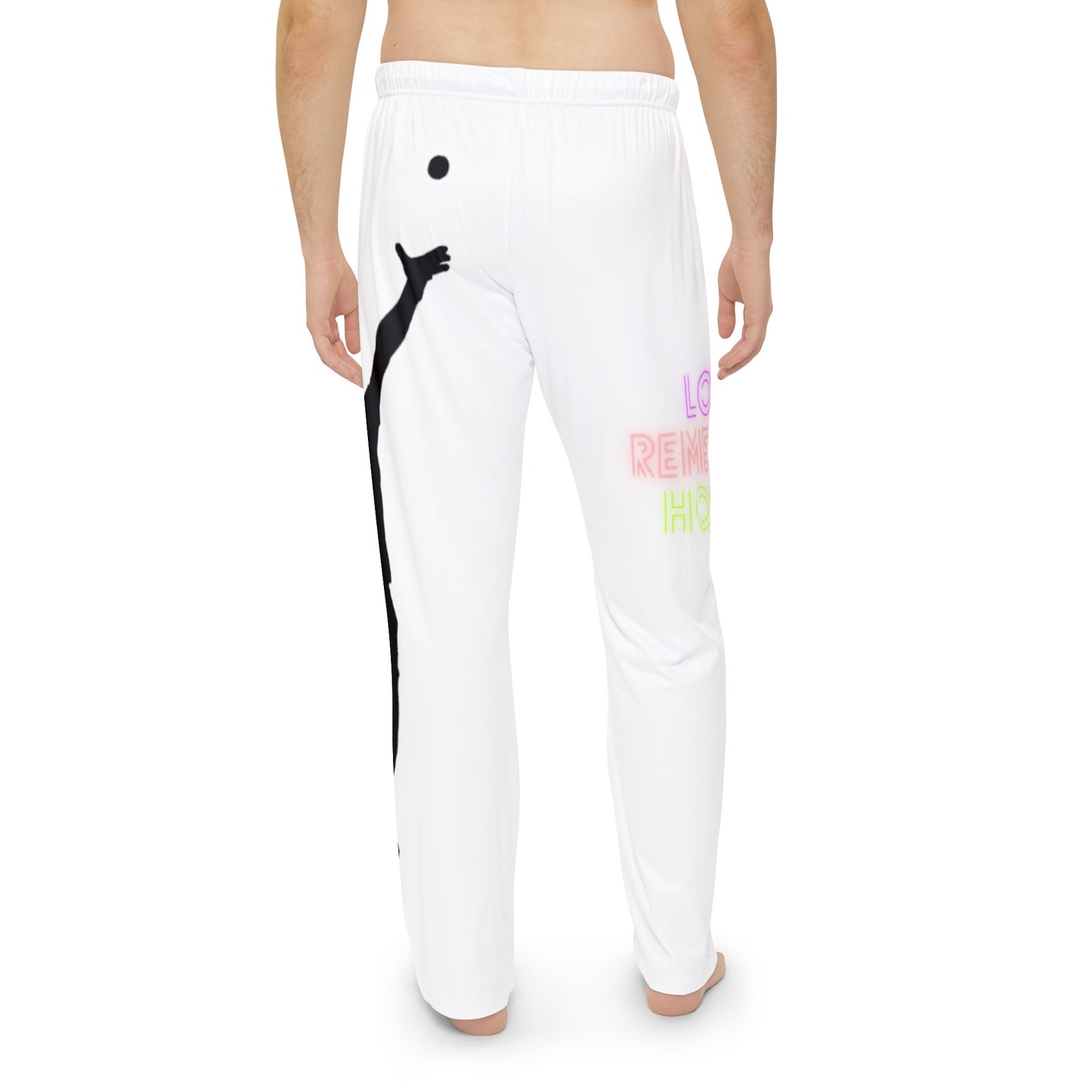 Men's Pajama Pants: Tennis White