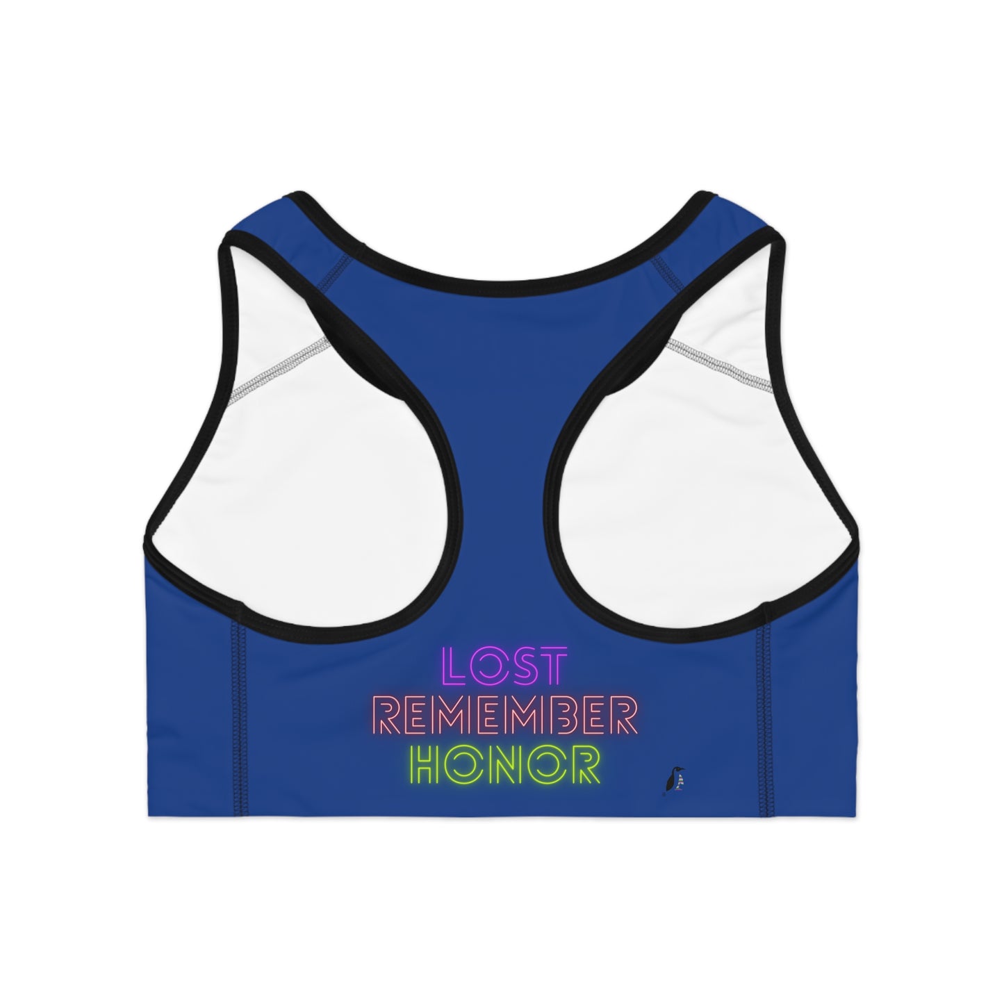 Sports Bra: Dragons Dark Blue