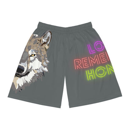 Basketball Shorts: Wolves Dark Grey