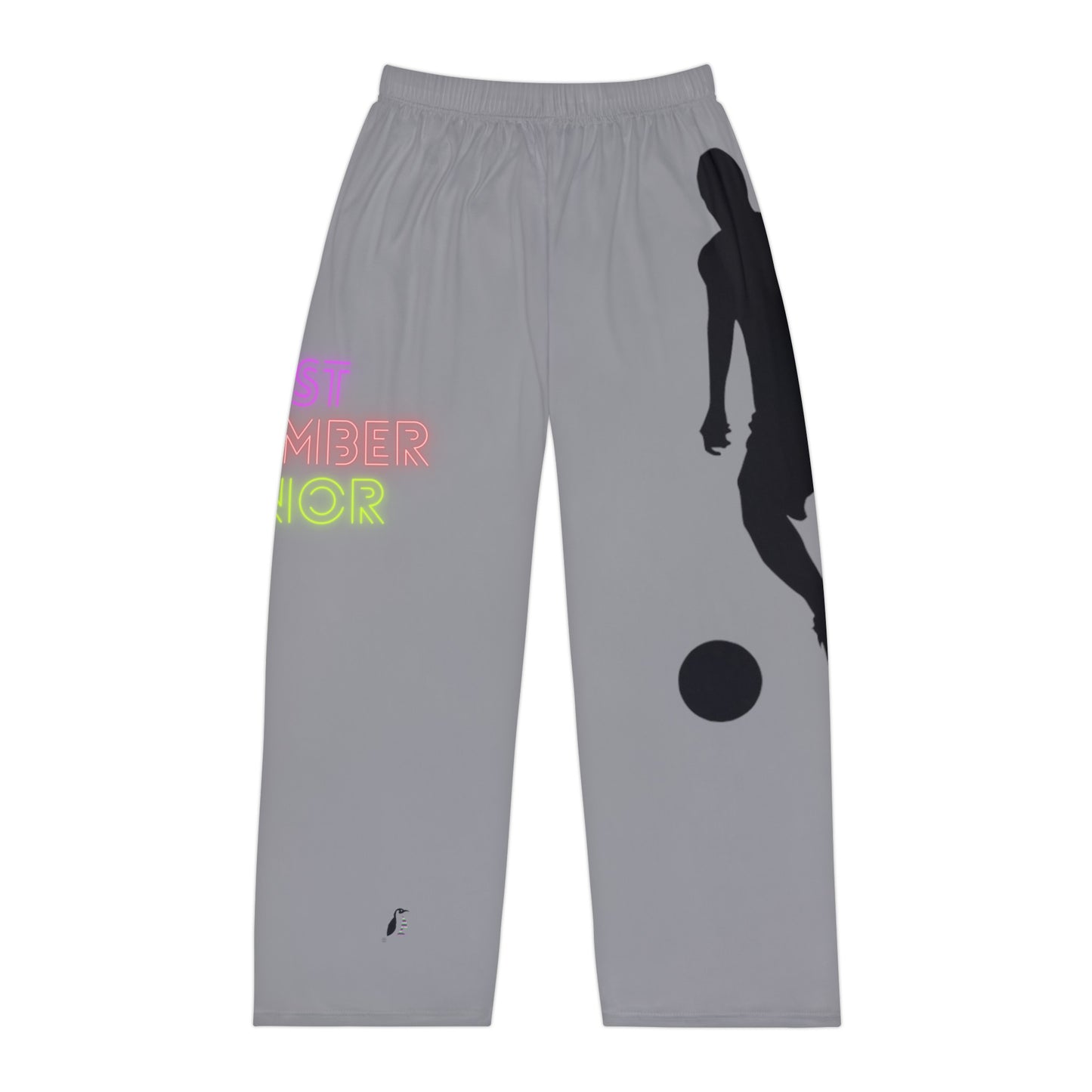 Men's Pajama Pants: Soccer Grey