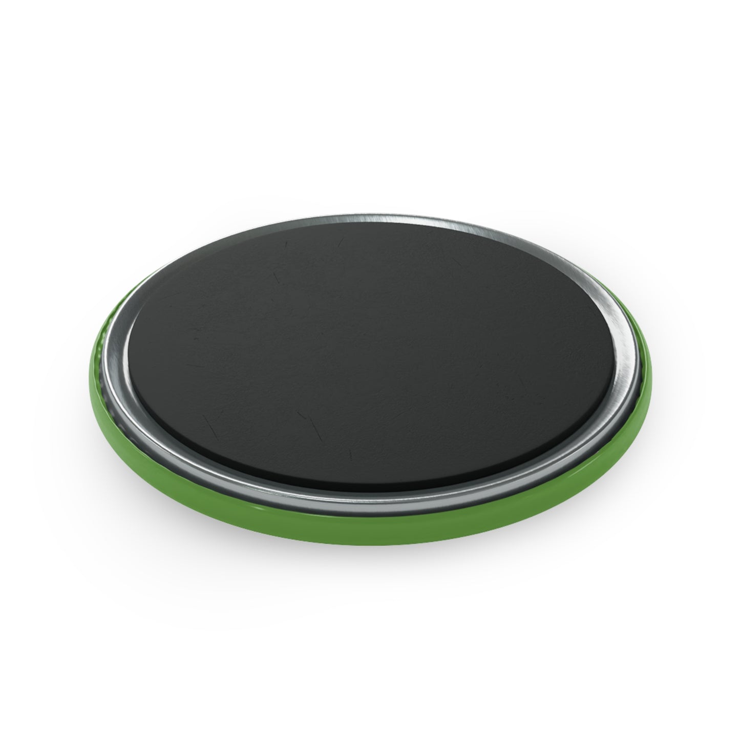 Button Magnet, Round (1 & 10 pcs): Dragons Green