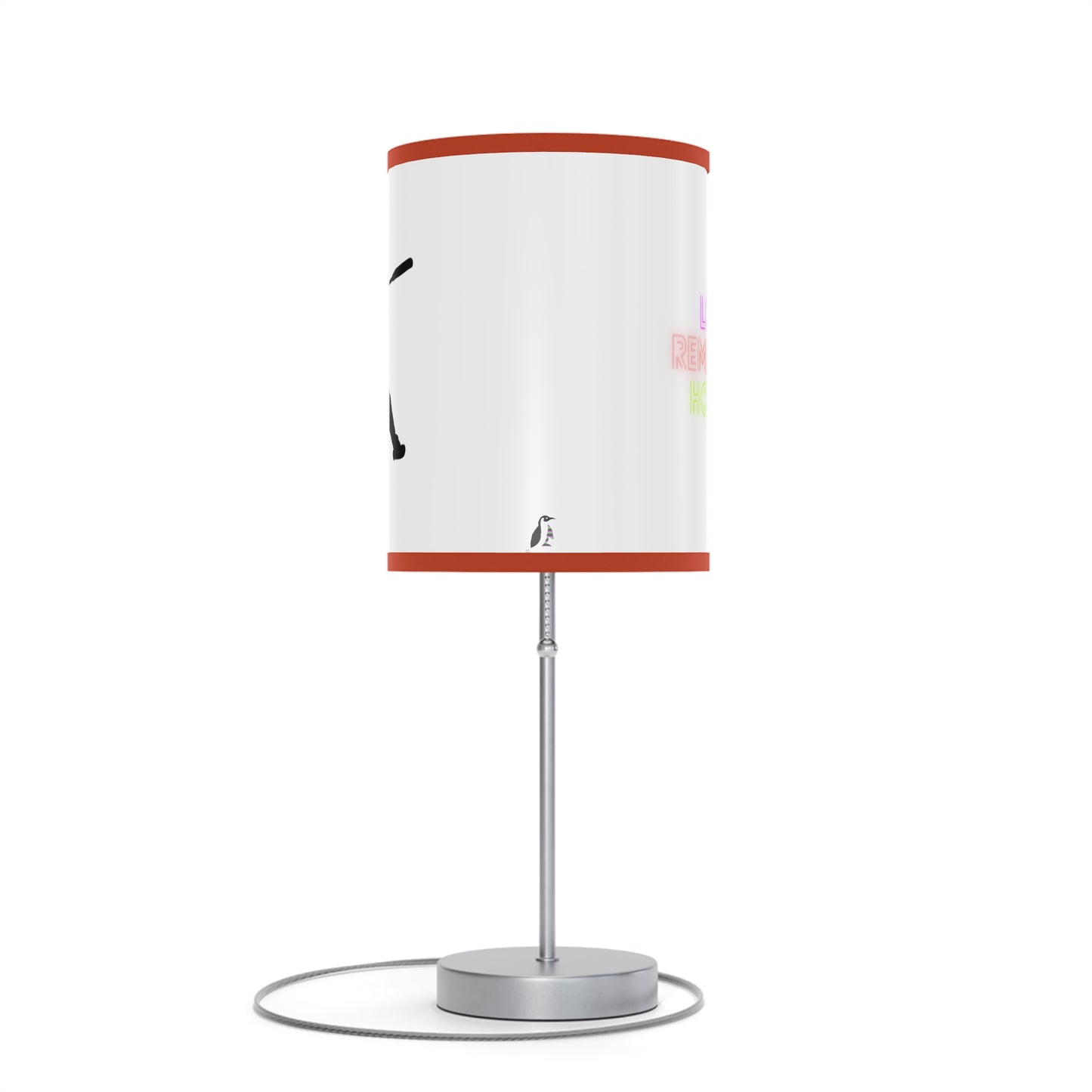 Lamp on a Stand, US|CA plug: Baseball White