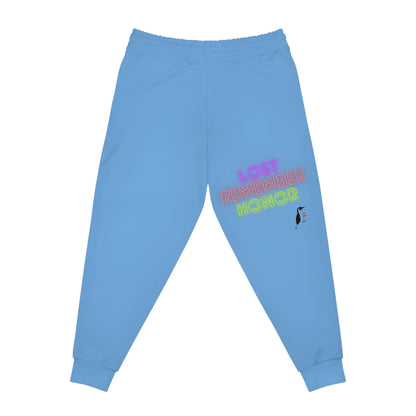 Athletic Joggers: Music Lite Blue