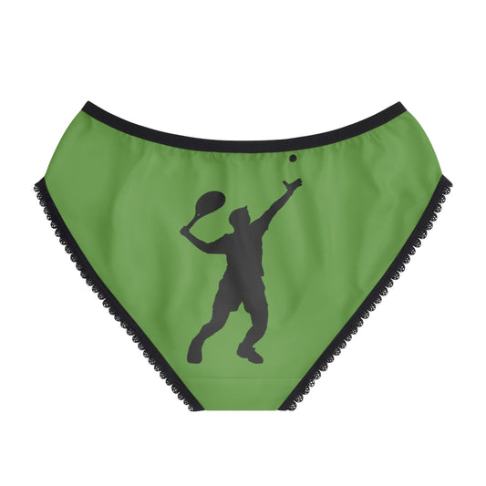 Women's Briefs: Tennis Green