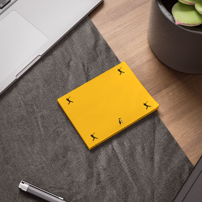 Post-it® Note Pads: Baseball Yellow