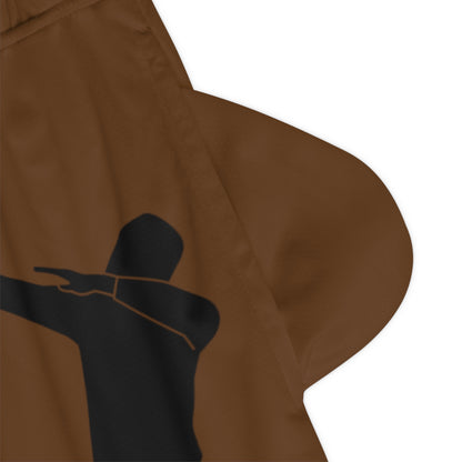 Basketball Rib Shorts: Dance Brown