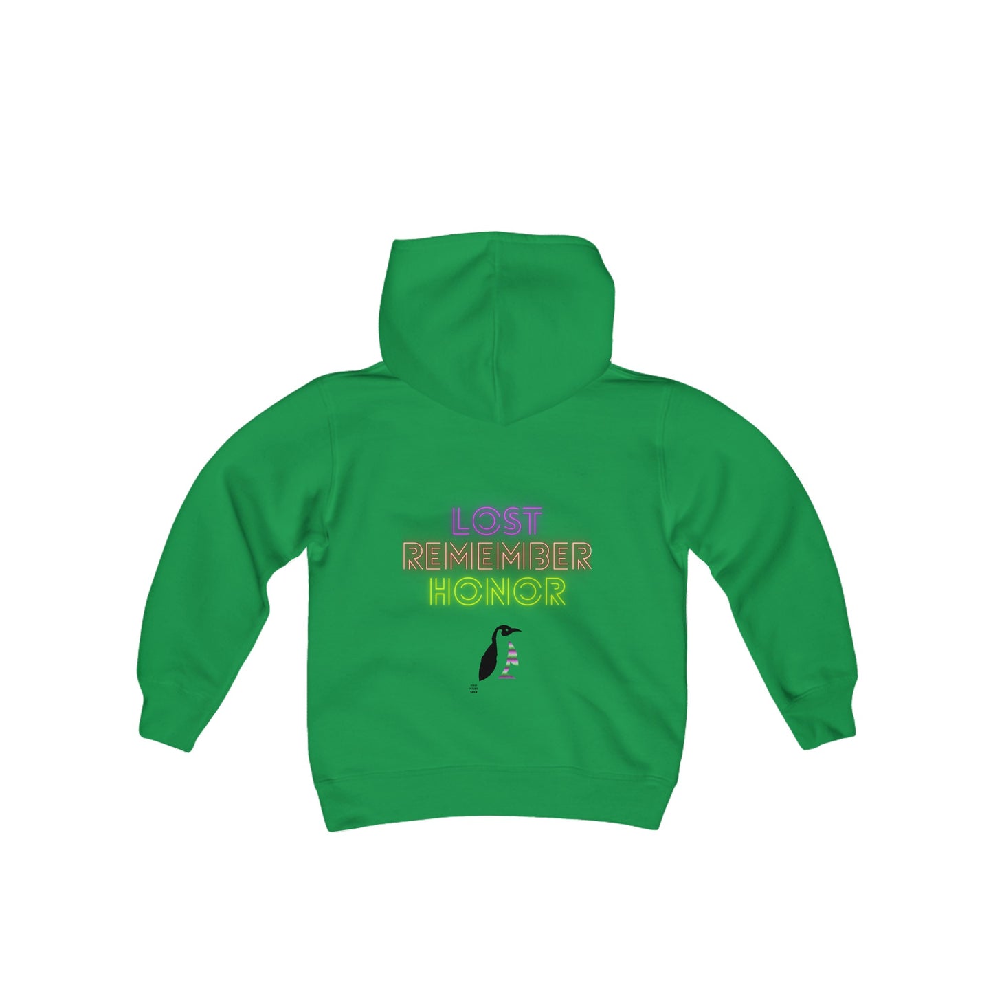 Youth Heavy Blend Hooded Sweatshirt: Tennis 