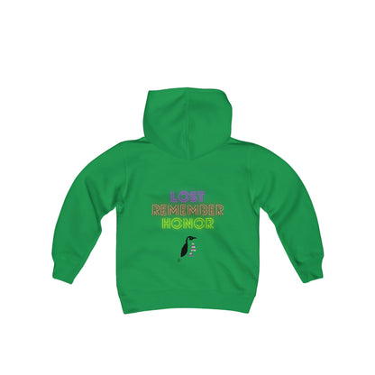 Youth Heavy Blend Hooded Sweatshirt: Tennis 