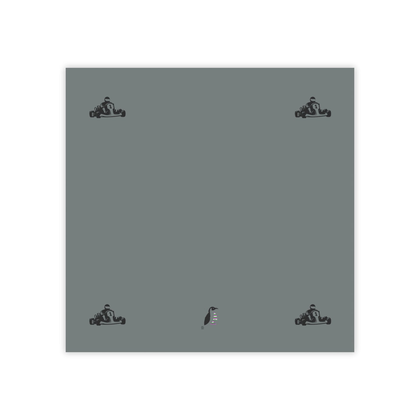 Post-it® Note Pads: Racing Dark Grey