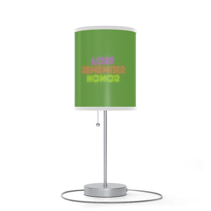 Lamp on a Stand, US|CA plug: Racing Green