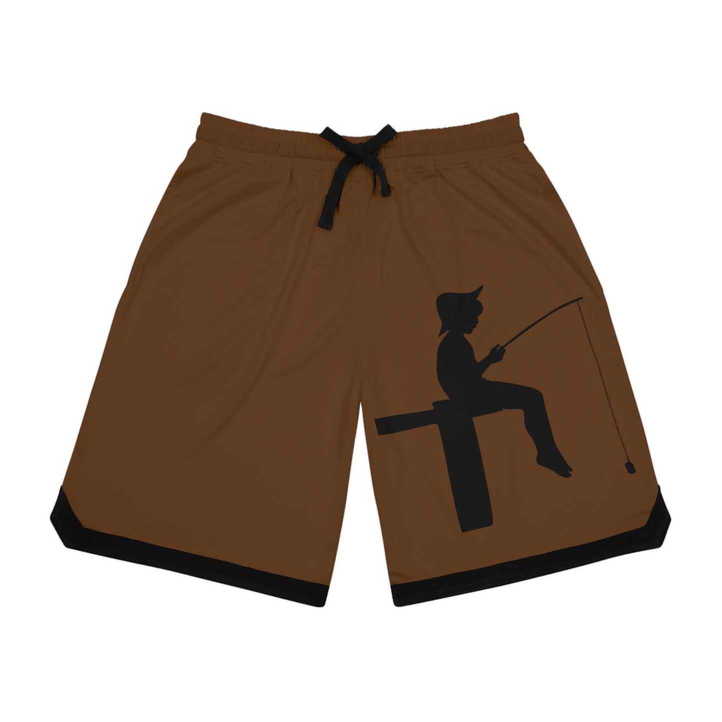 Basketball Rib Shorts: Fishing Brown