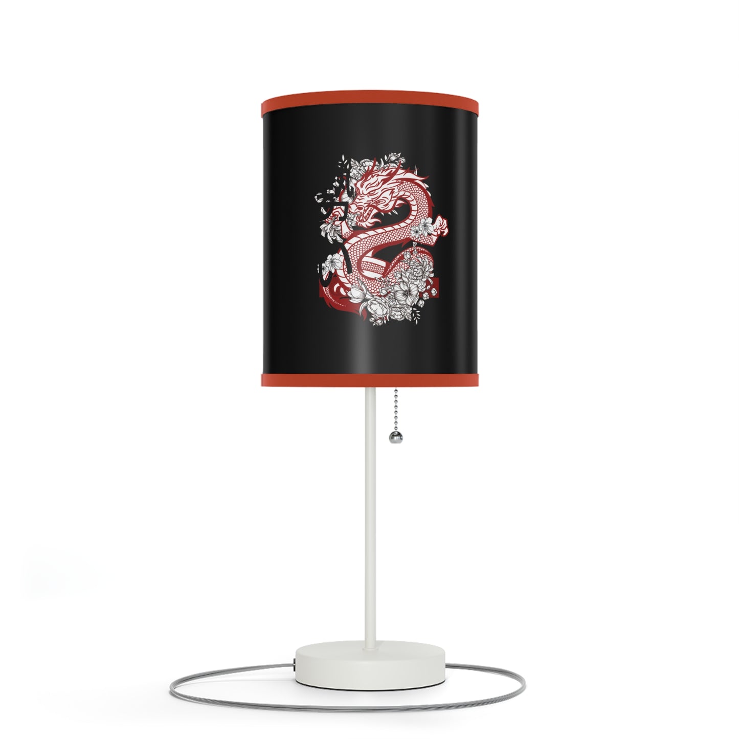 Lamp on a Stand, US|CA plug: Dragons Black